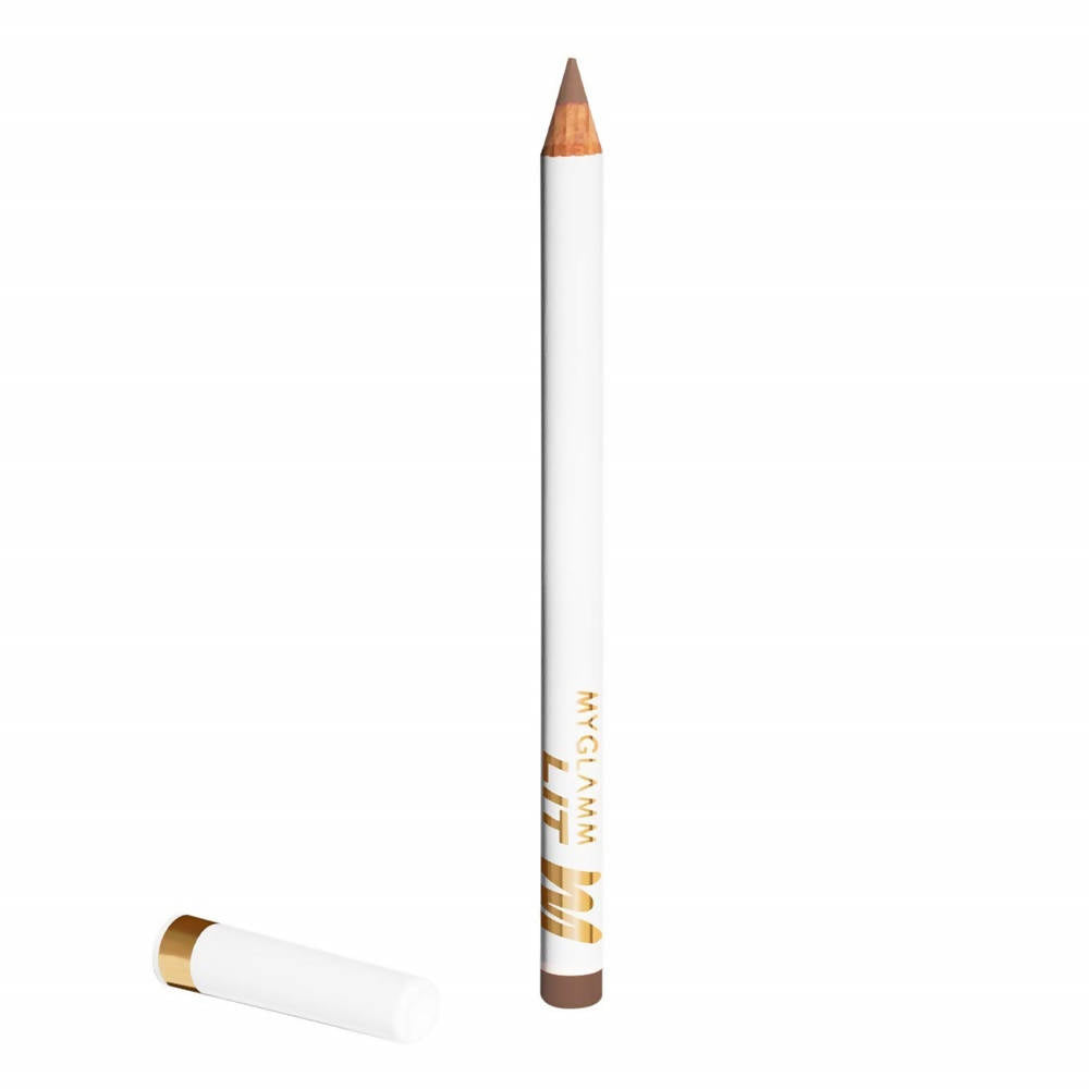 Myglamm LIT Matte Lip Liner Pencil - Basic (1.14 Gm) - Distacart