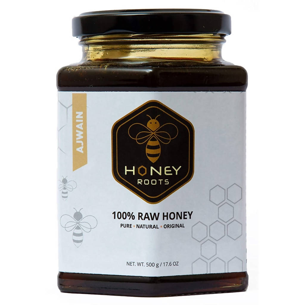 Honey Roots Ajwain Flavor Raw Honey - Distacart