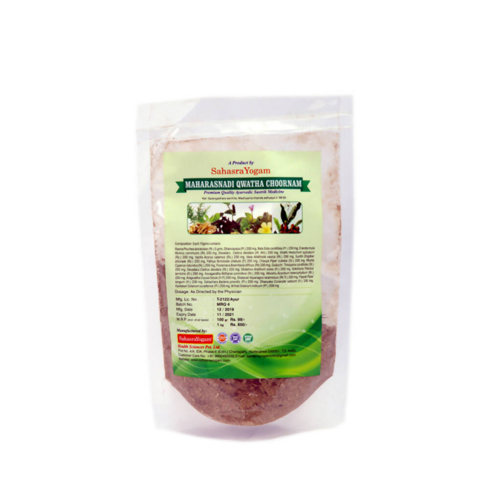 Sahasrayogam Maharasnadi Qwatha Choornam - Distacart