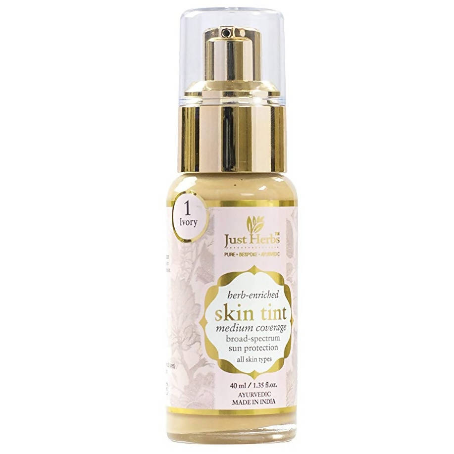 Just Herbs Enriched Skin Tint - 1 Ivory - Distacart