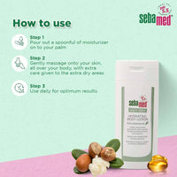 Thumbnail for Sebamed Anti-Dry Hydrating Body Lotion use