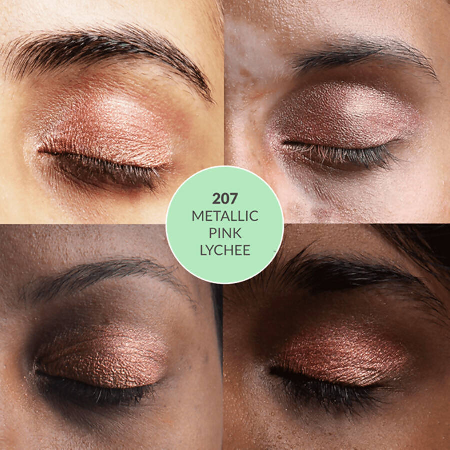 Disguise Satin Smooth Eyeshadow Squares - Metallic Pink Lychee 207 - Distacart