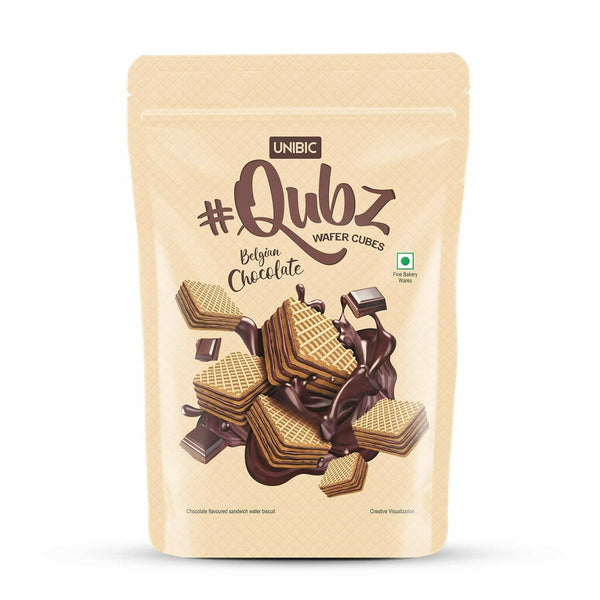 Unibic Qubz Wafer Biscuits Chocolate Flavour - Distacart