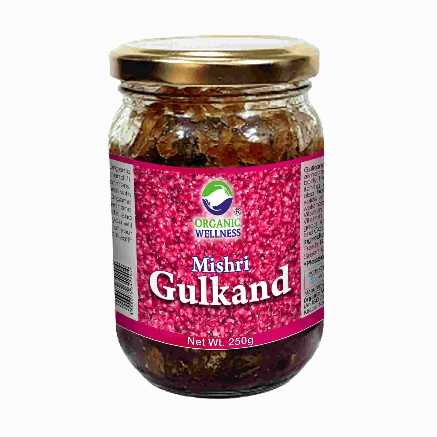 Organic Wellness Mishri Gulkand - Distacart