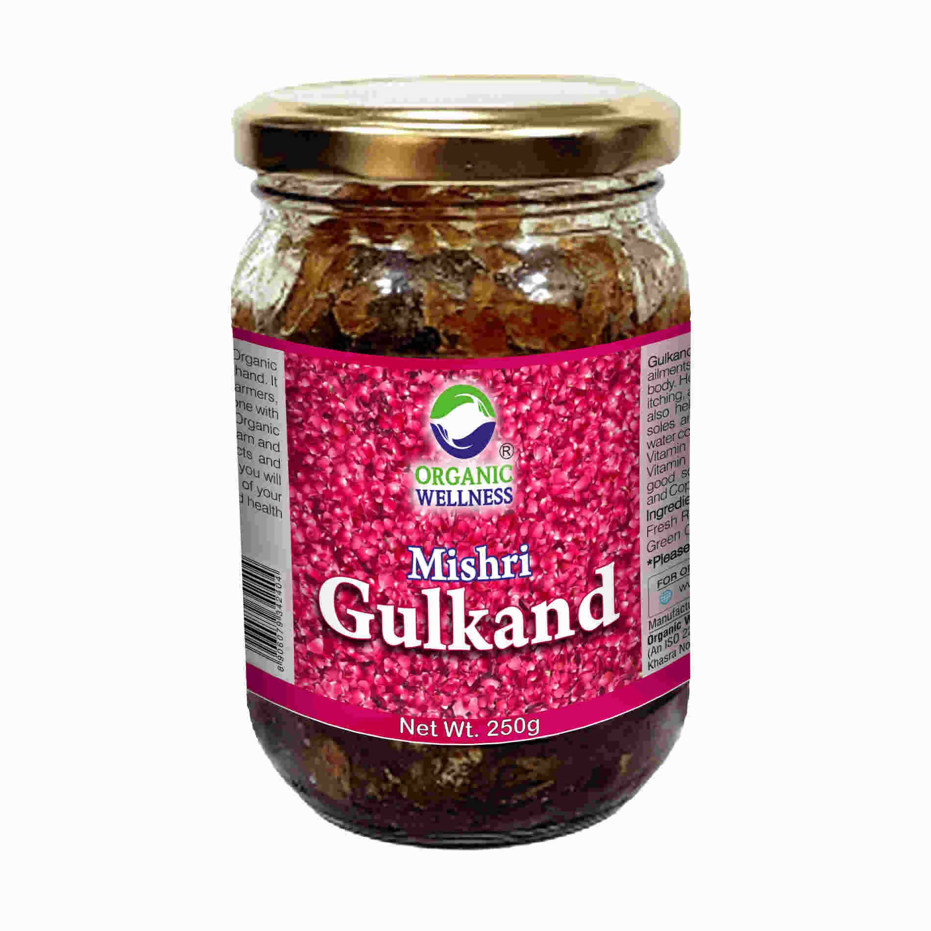Organic Wellness Mishri Gulkand - Distacart