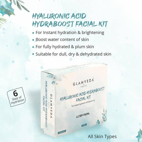 Glamveda Hyaluronic Acid Hydra Boost Facial Kit