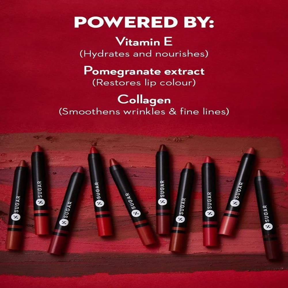 Sugar Plush Crush Creme Crayon - Mauve Mama (Warm rose mauve) - Distacart