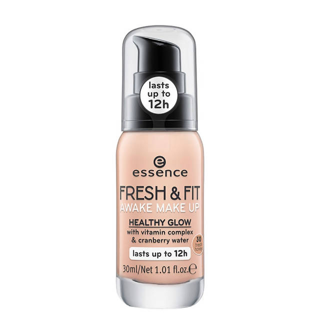 Essence Fresh & Fit Awake Make Up Foundation - 30 Fresh Honey - Distacart