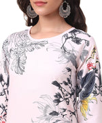 Thumbnail for Vamika Cream French Crepe Printed Party Wear/Casual Wear Kurti - Distacart