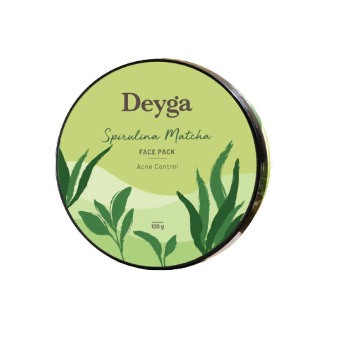Deyga Spirulina Matcha Face Pack - Distacart