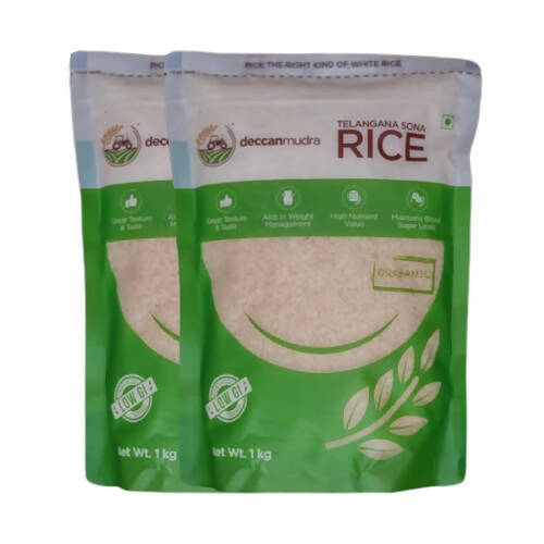 Deccanmudra Organic Telangana Sona Rice - Distacart