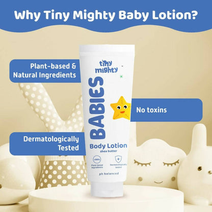 Tiny Mighty Baby Body Wash And Body Lotion Combo - Distacart