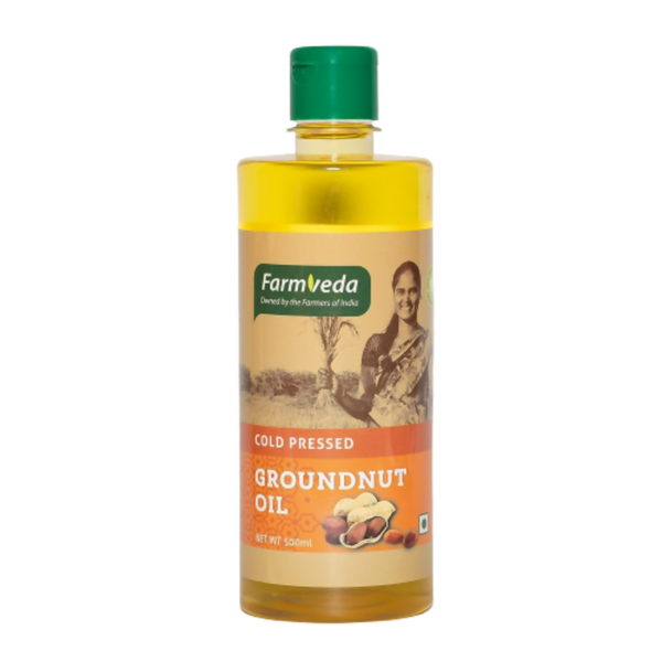 Farmveda Cold Pressed Groundnut Oil - Distacart