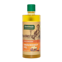 Thumbnail for Farmveda Cold Pressed Groundnut Oil - Distacart