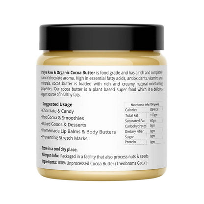 Paiya organics Cocoa Butter - Distacart