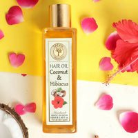 Thumbnail for Tatvik Ayurveda Hair Oil - Coconut & Hibiscus - Distacart