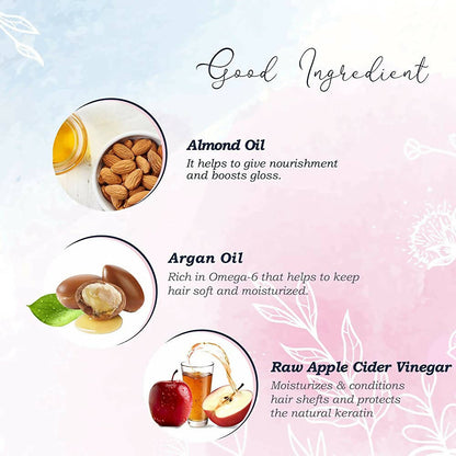 Old Tree Apple Cider Vinegar Hair Shampoo for Shine & Smoothness - Distacart