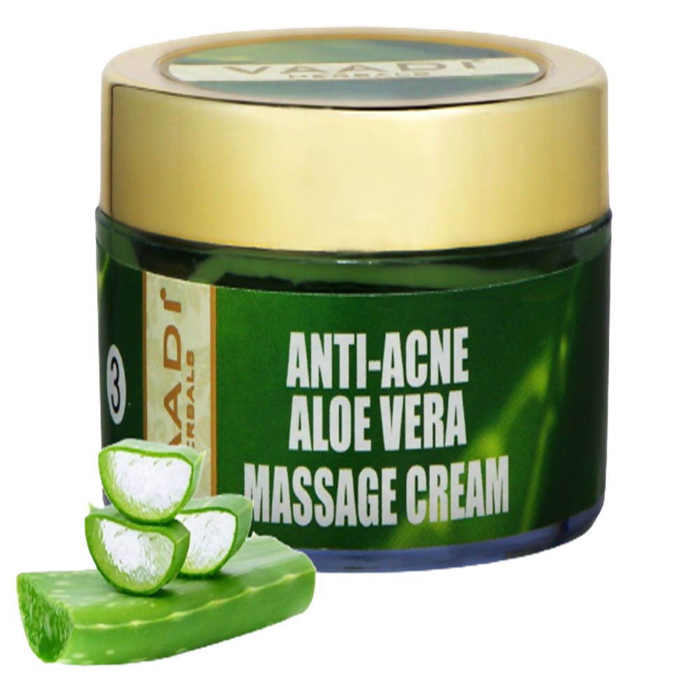 Vaadi Herbals Anti Acne Aloe Vera Massage Cream - Distacart