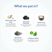 Thumbnail for The Moms Co Natural Clay Face Mask (100 Gm)