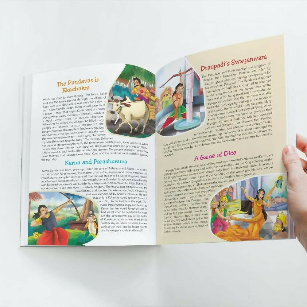 108 Indian Mythology Stories (Illustrated) - Story Book For Kids - Distacart