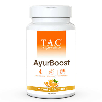 TAC - The Ayurveda Co. AyurBoost Tablets for Stamina and IM for Women & Men - Distacart