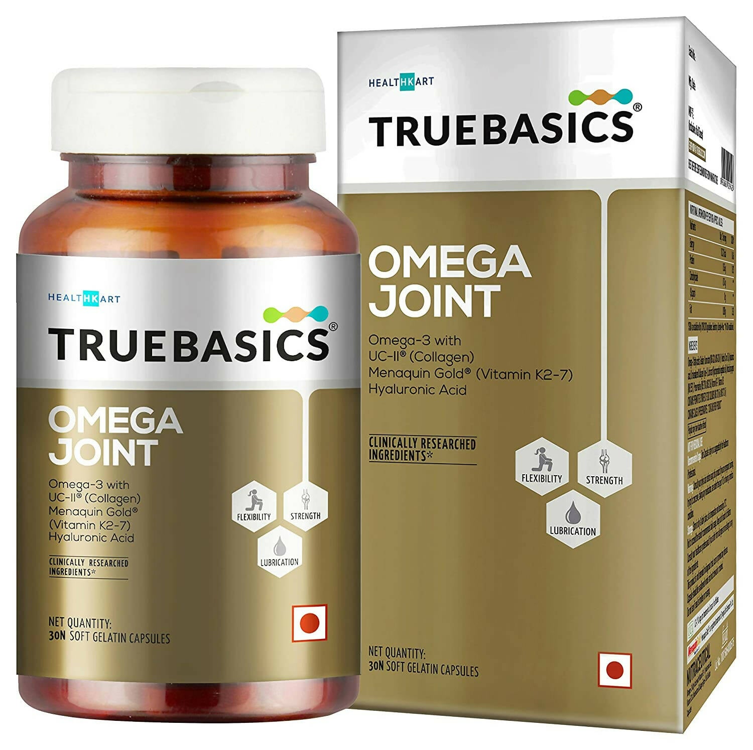 TrueBasics Omega Joint Capsules with Omega-3 - Distacart