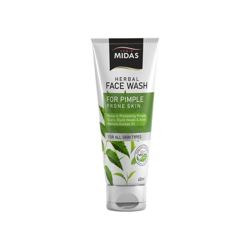 Vedic Midas Herbal Face Wash - Distacart