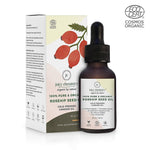 Thumbnail for Juicy Chemistry Pure & Organic Rosehip Seed Oil For Cold Pressed Carrier Oil - Distacart