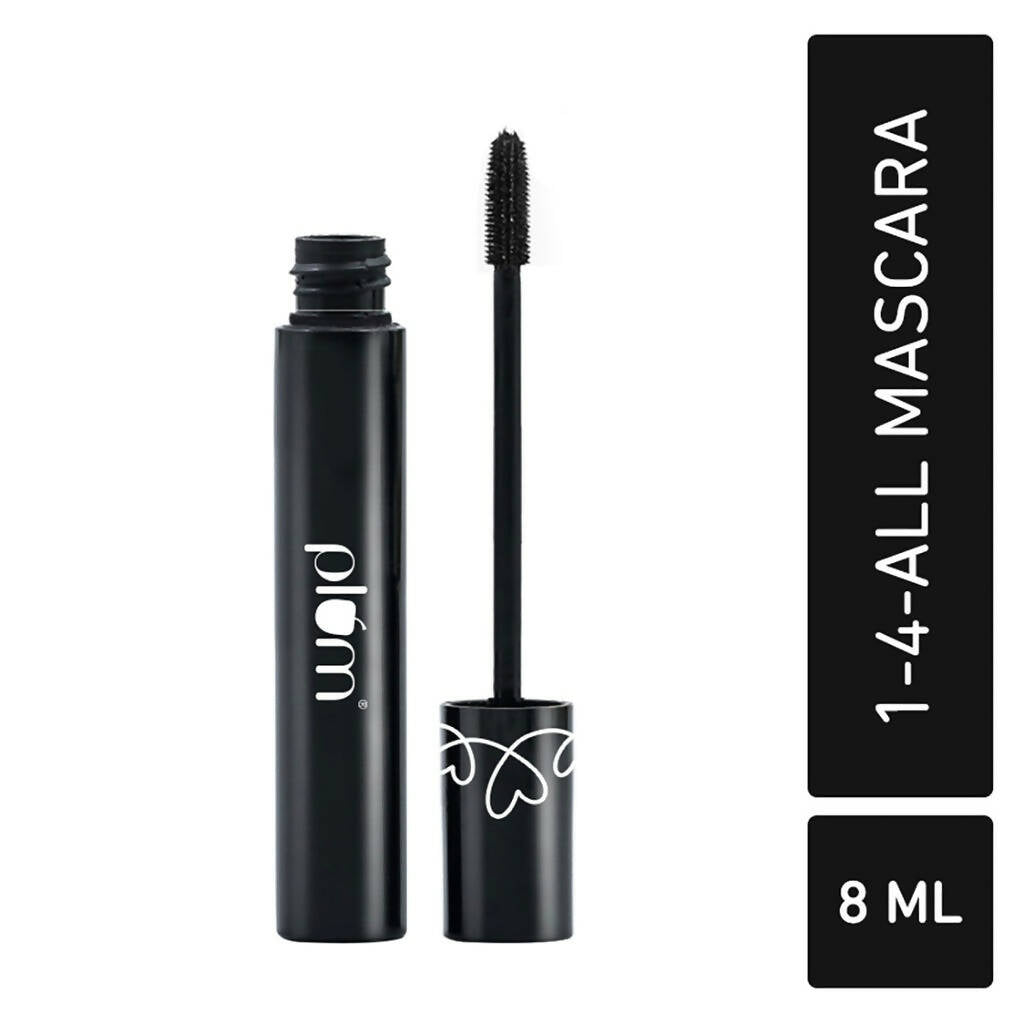 Plum Lash Drama 1-4 - All Mascara 01 Black - Distacart