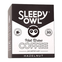Thumbnail for Sleepy Owl Coffee Hazelnut Hot Brew Bags