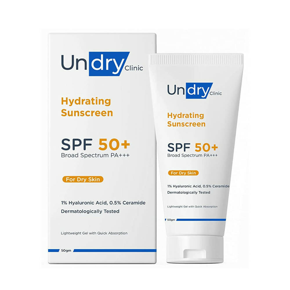 Undry Hydrating Sunscreen SPF 50+ for Dry Skin - Distacart