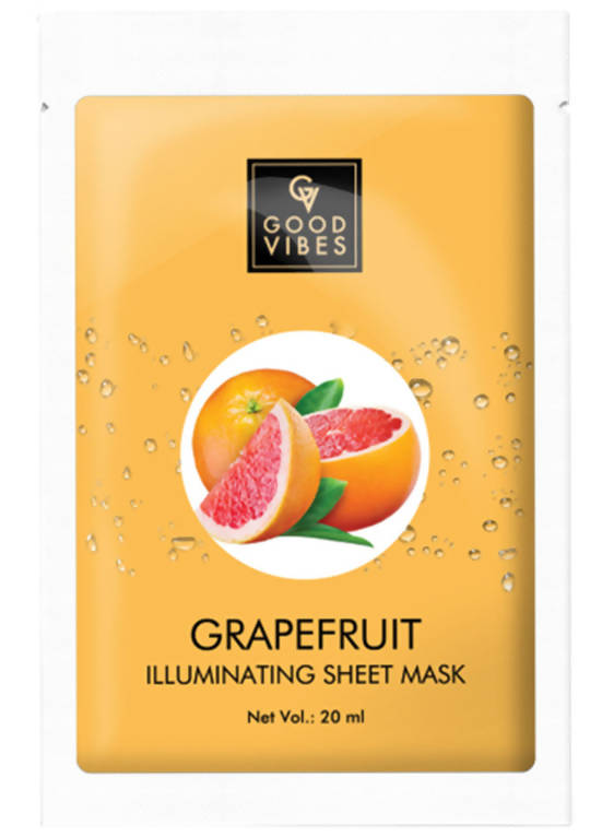 Good Vibes Grapefruit Illuminating Sheet Mask