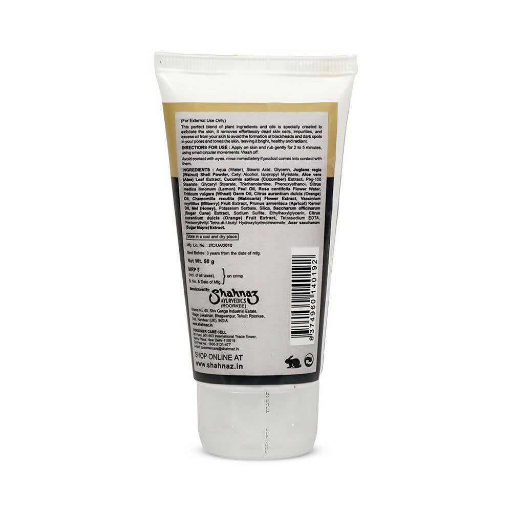 Shahnaz Husain Marrdd Walnut-Apricot Scrub - Distacart