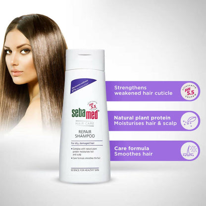 Sebamed Hair Repair Shampoo - Distacart