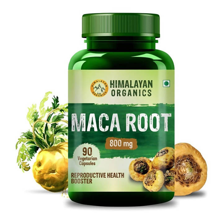 Himalayan Organics Maca Root 800 mg, Reproductive Health Booster: 90 Vegetarian CapsulesHimalayan Organics Maca Root 800 mg, Reproductive Health Booster: 90 Capsules
