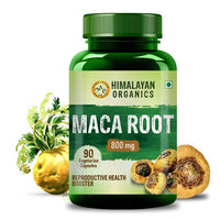 Thumbnail for Himalayan Organics Maca Root 800 mg, Reproductive Health Booster: 90 Vegetarian CapsulesHimalayan Organics Maca Root 800 mg, Reproductive Health Booster: 90 Capsules