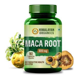 Himalayan Organics Maca Root 800 mg, Reproductive Health Booster: 90 Vegetarian CapsulesHimalayan Organics Maca Root 800 mg, Reproductive Health Booster: 90 Capsules