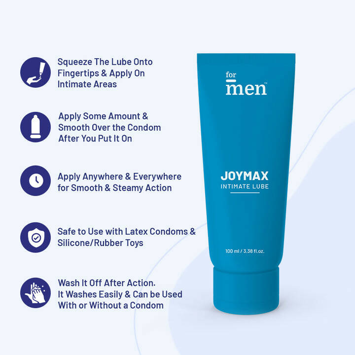 ForMen JoyMax Intimate Lube Gel with Strawberry Flavor - Distacart