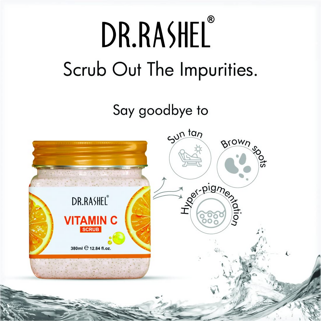 Dr.Rashel Vitamin C Scrub For Face And Body - Distacart