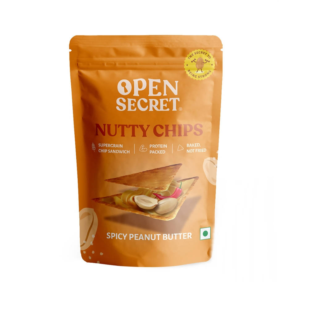 Open Secret Spicy Peanut Butter Nutty Chips - Distacart