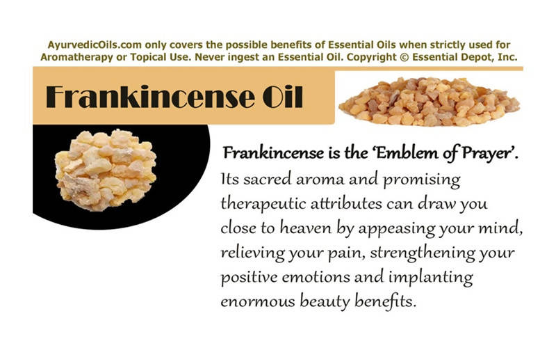 Tamas Pure Ayurveda 100% Organic Frankincense Essential Oil - USDA Certified Organic - Distacart