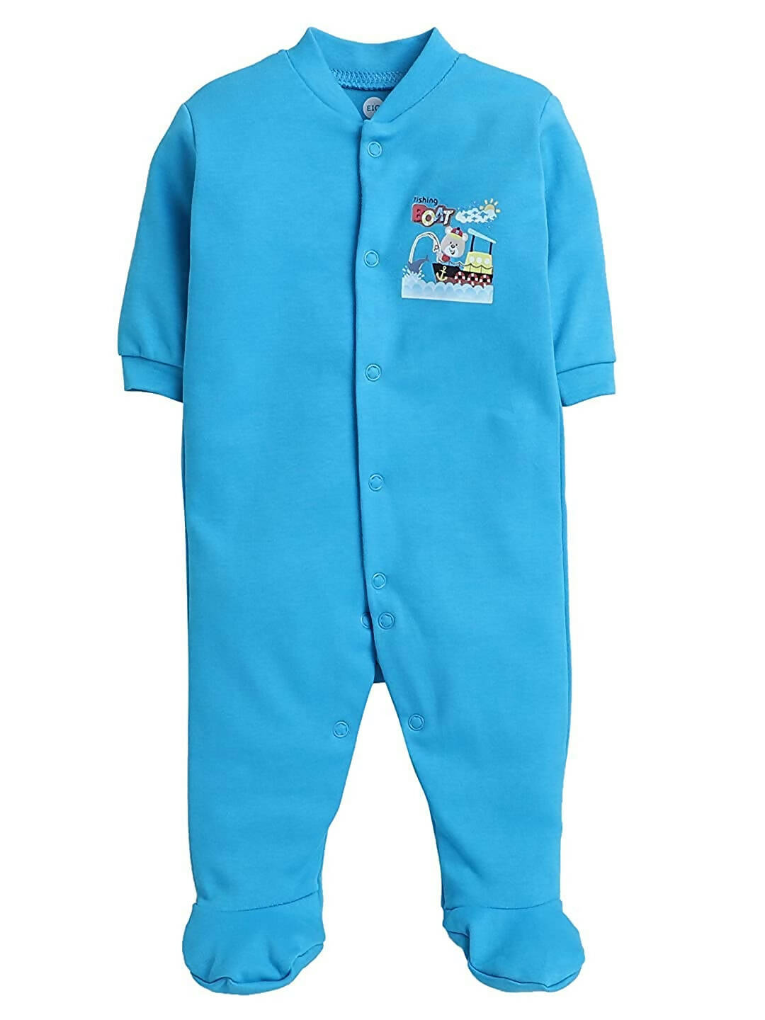 Daddy - G Rompers/Sleepsuits/Jumpsuit /Night Suits for New Born Babies - Turquoise - Distacart