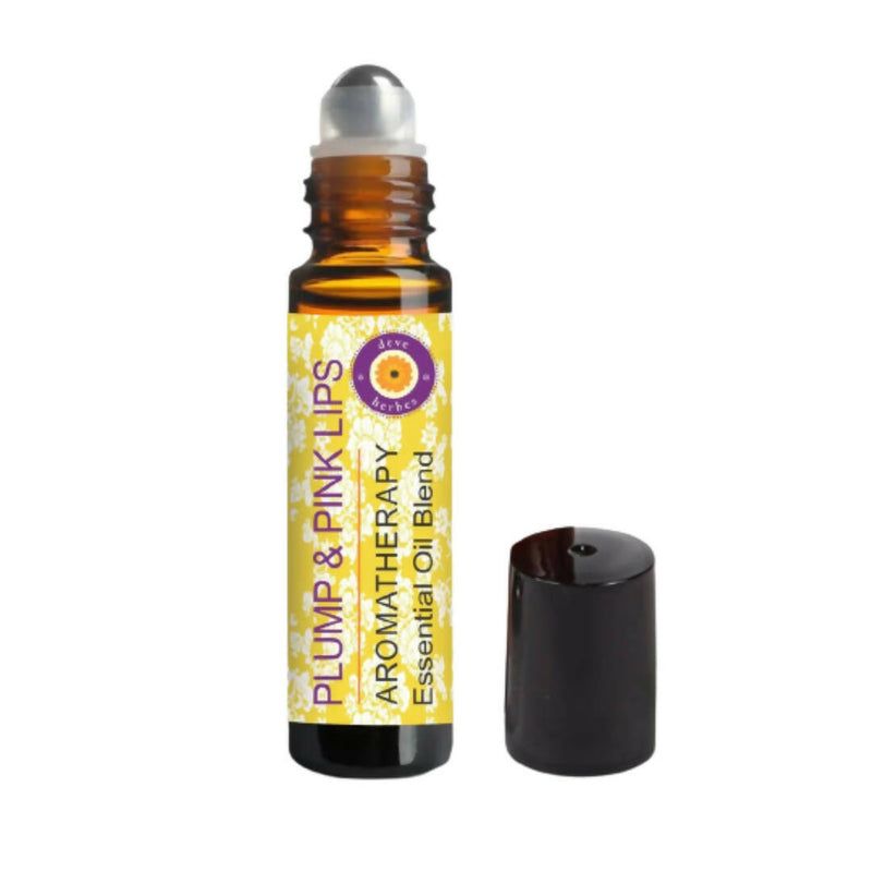 Deve Herbes Plum &amp; Pink Lip Oil - Distacart