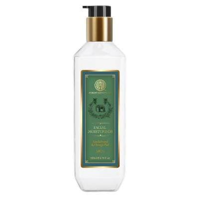 Forest Essentials Hydrating Facial Moisturiser Sandalwood & Orange Peel - Distacart