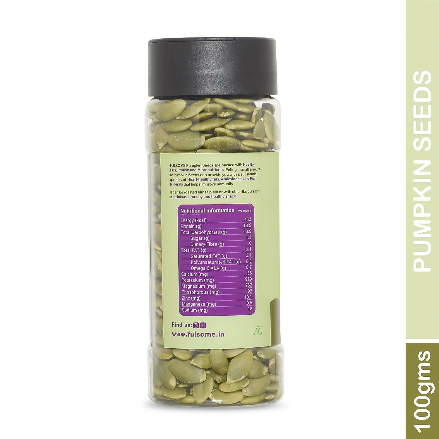 Fulsome Raw Pumpkin Seeds - Distacart