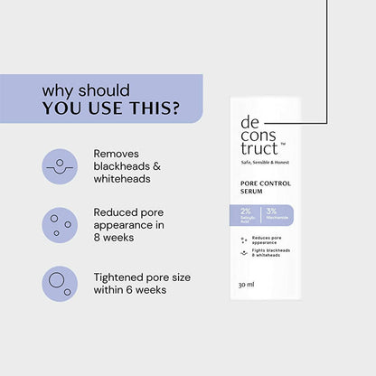 Deconstruct Pore Control Serum - Distacart