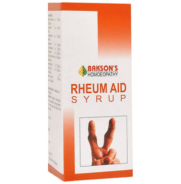 Bakson's Homeopathy Rheum Aid Syrup - Distacart