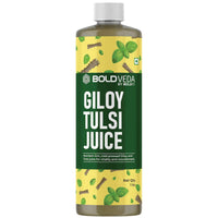 Thumbnail for Boldveda Cold Pressed Tulsi Giloy Juice - Distacart