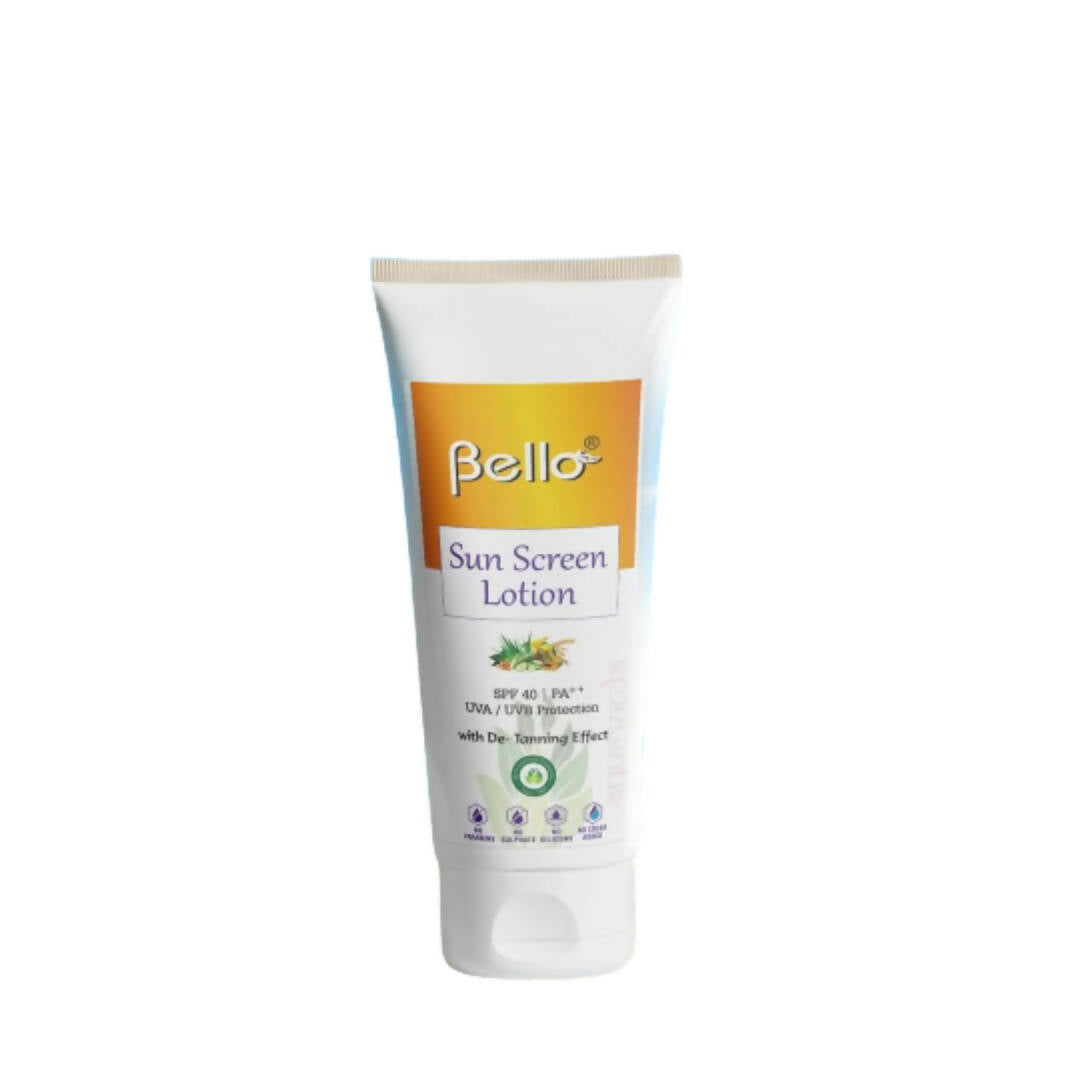Bello Herbals Sunscreen Lotion SPF 40 - Distacart