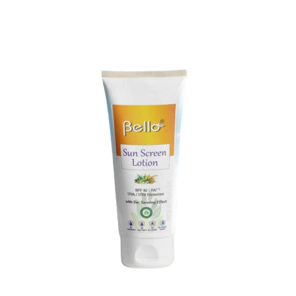 Bello Herbals Sunscreen Lotion SPF 40 - Distacart